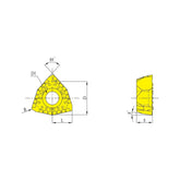 WOMT080308/100308/120408/150508-W5/6-D33/39/42/55 Side Inserts - Makotools Industrial Supply Tools for Metal Cutting